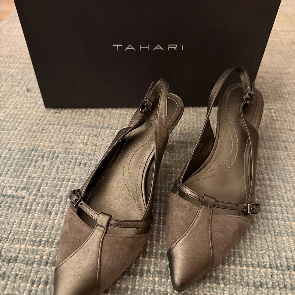 Tahari Women's Slingback Shoes - Brown
